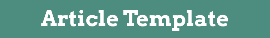 article template