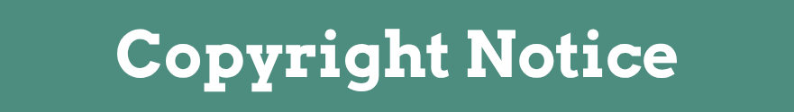 Copyright Notice